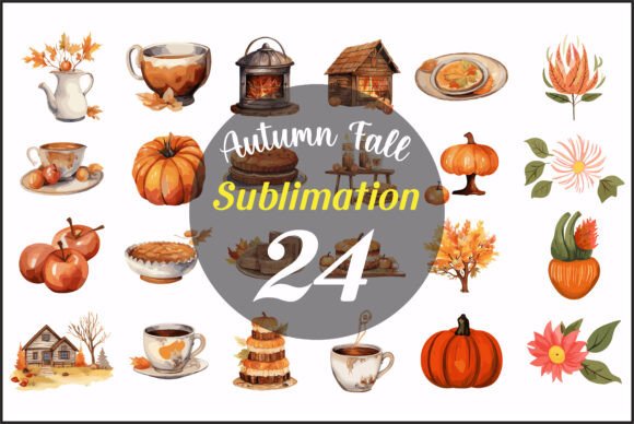 Autumn Fall Sublimation Vectors: Creative Uses and Key Considerations for Designers