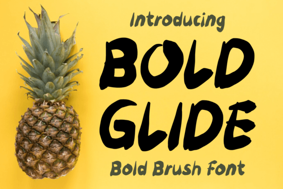 Bold Glide: A Playful Font for Modern Designers