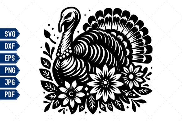 Thanksgiving Turkey Files for Creative Projects